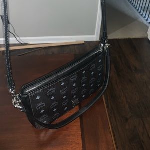 Authentic Black MCM Shoulder Bag